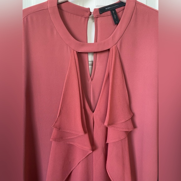 BCBGMaxAzria flowy midi dress Size S/M - Picture 7 of 7